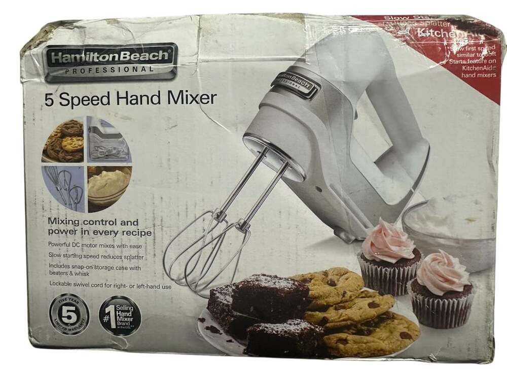 Hamilton Beach Professional 5 Speed Hand Mixer